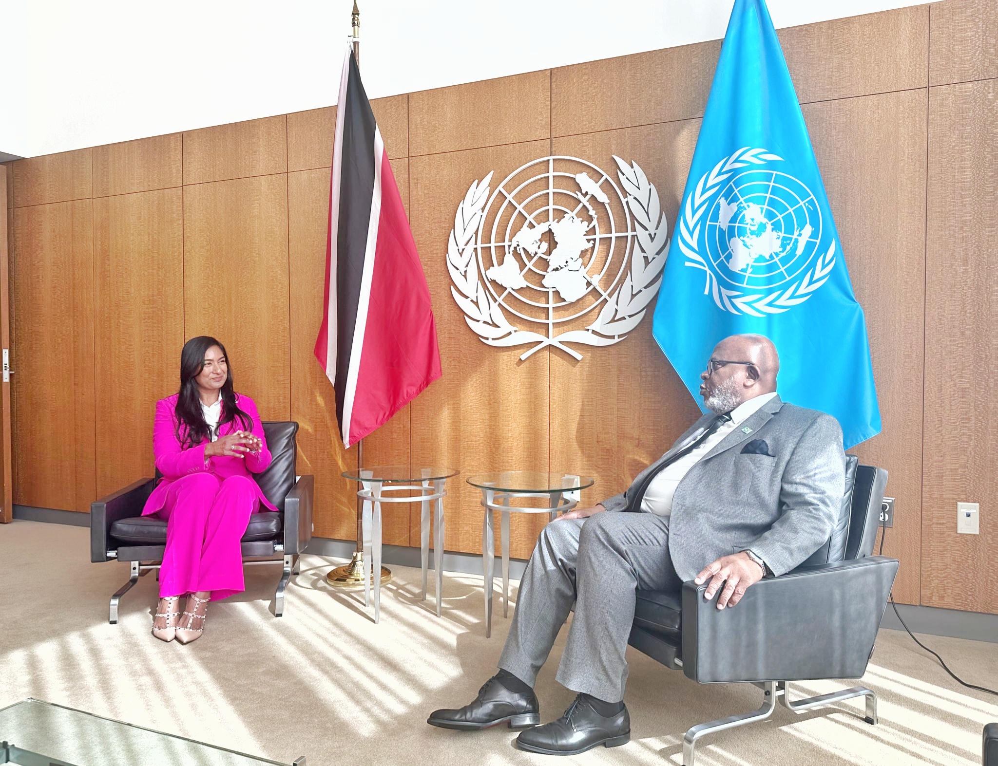 Dennis Francis United Nations Captain Safia Hosein Safia Hosein PILOTSANDPASSPORTS